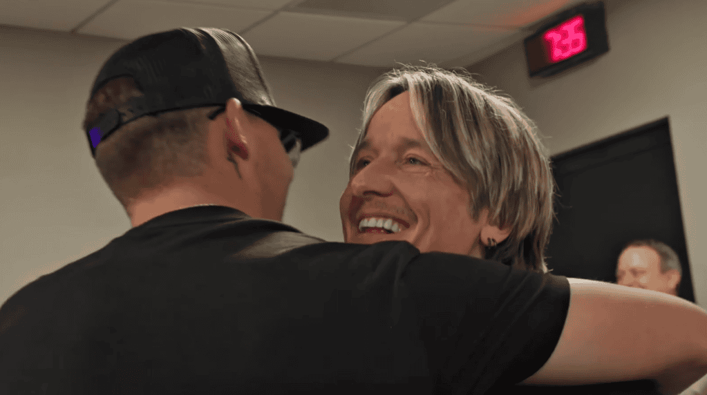 WATCH: Keith Urban Gets Emotional as Chase Matthew Surprises Him with Custom  Guitar with Special Meaning - Country Now