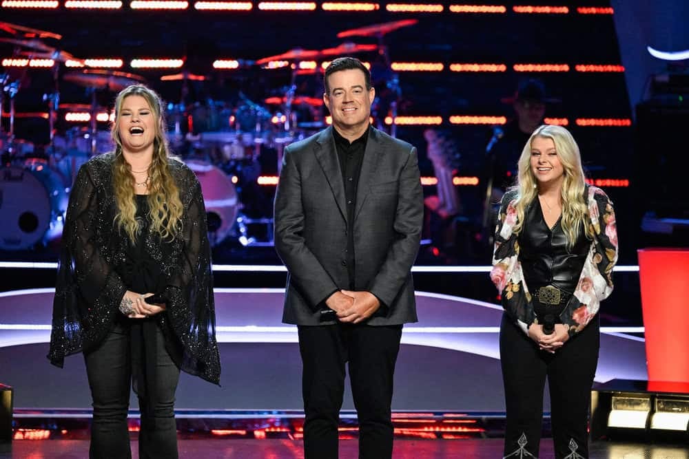 Lauren Anderson, Carson Daly, Makenzie Phipps; Photo by: Griffin Nagel/NBC