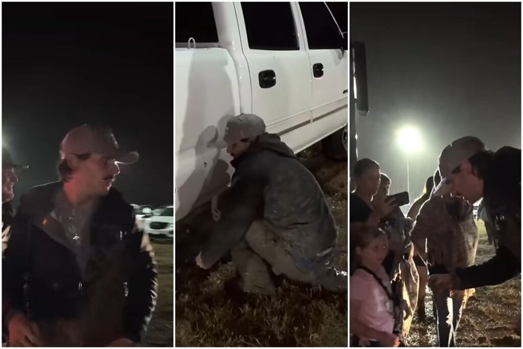 Wetmore Rangers Tucker Wetmore Gets Hands-On in the Mud to Help Fans After Rained-Out ...