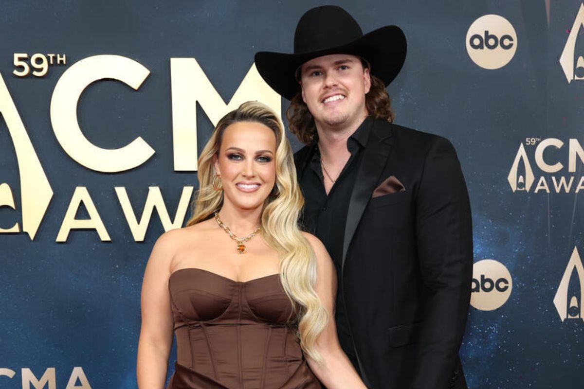 Priscilla Block, Elijah; Photo by Kevin Mazur/Getty Images for CMA