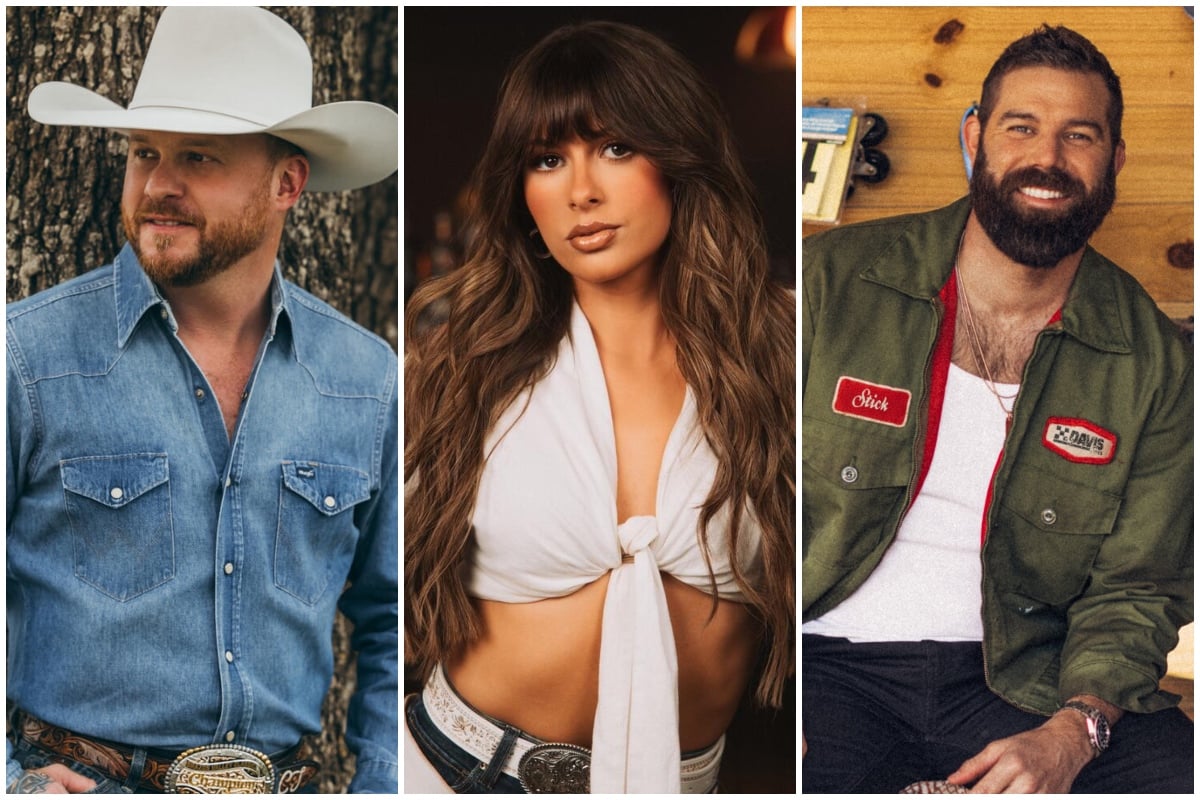 Cody Johnson, Ella Langley, Jordan Davis; Photos Courtesy of Chris Douglas, Caylee Robillard, Patrick