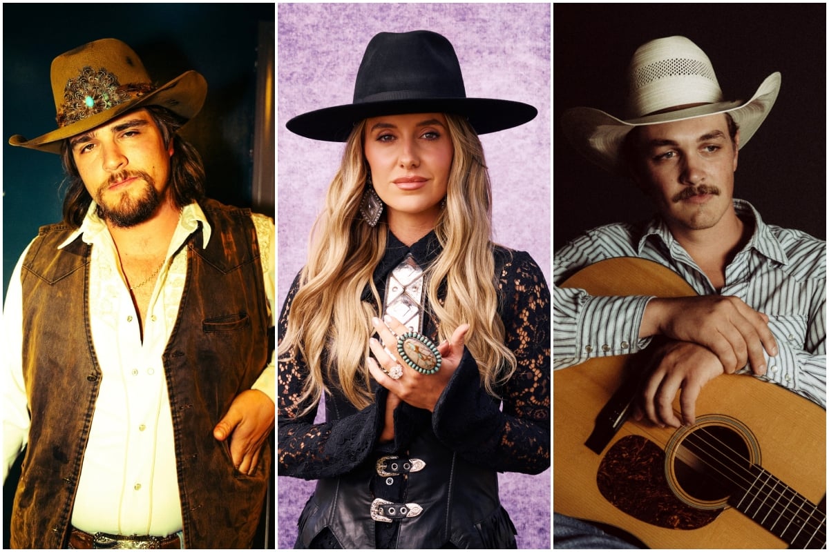 Gavin Adcock, Lainey Wilson, Zach Top; Photos Provided