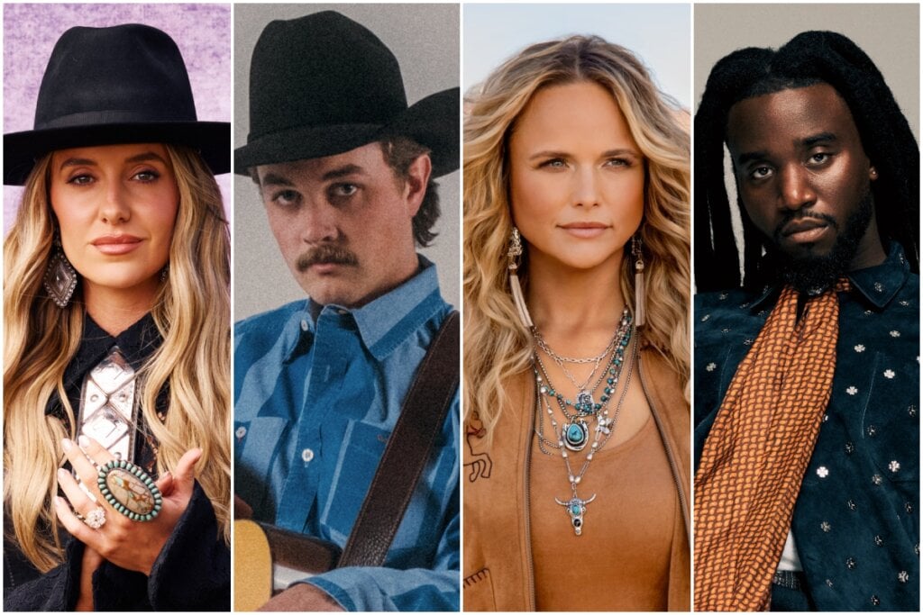 Lainey Wilson, Zach Top, Miranda Lambert, Shaboozey; Photos Provided