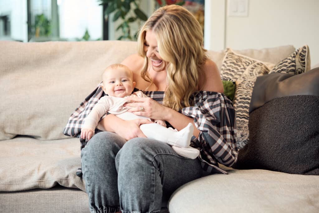Lauren Alaina with her Daughter, Beni Doll; Photo by Osprey Media