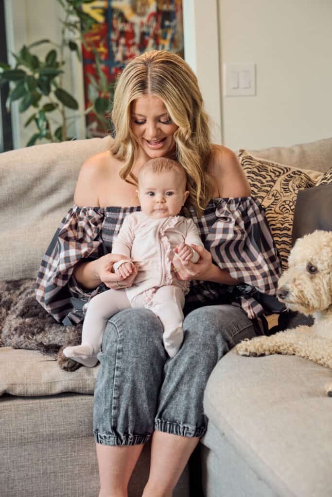 Lauren Alaina with her Daughter, Beni Doll; Photo by Osprey Media