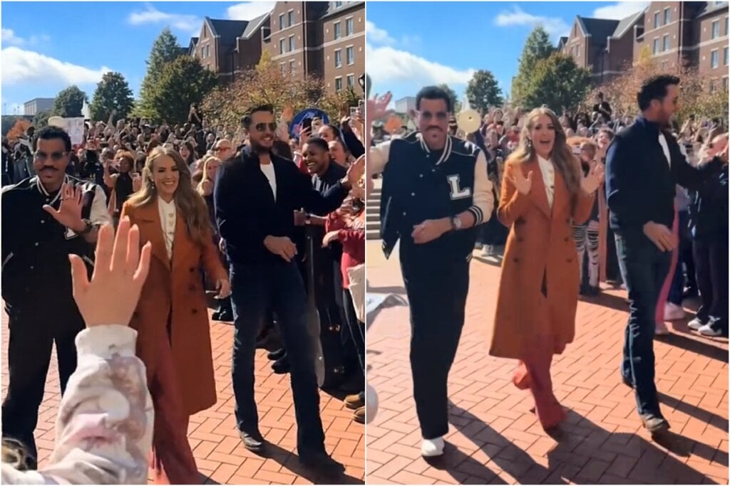 Lionel Richie, Carrie Underwood, Luke Bryan; Photos Courtesy of TikTok