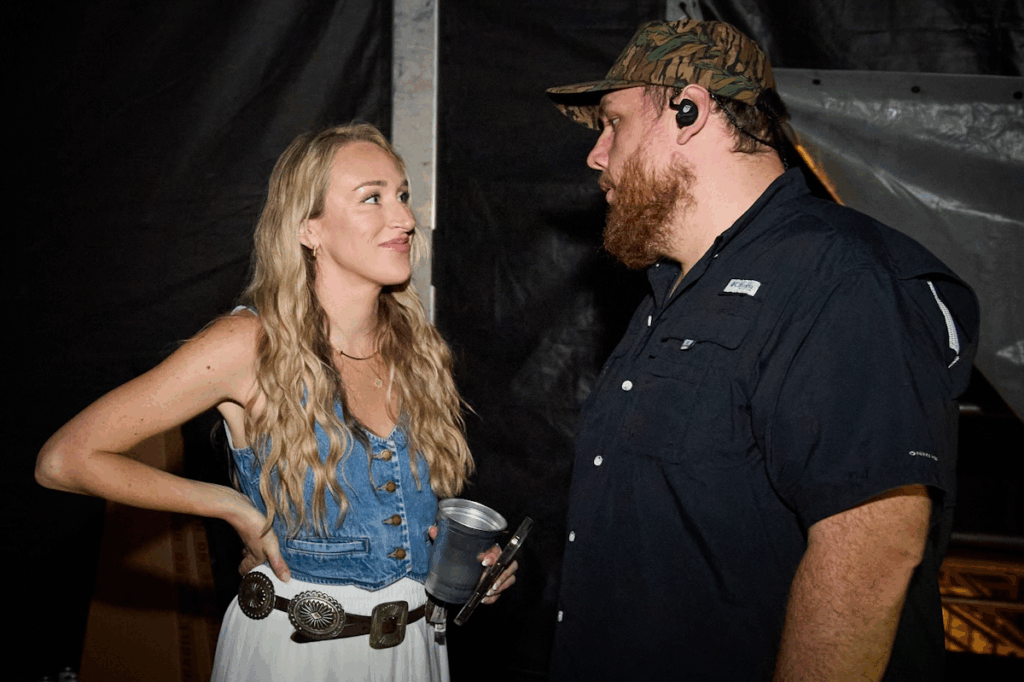 Nicole Combs, Luke Combs; Photos courtesy of Luke Combs