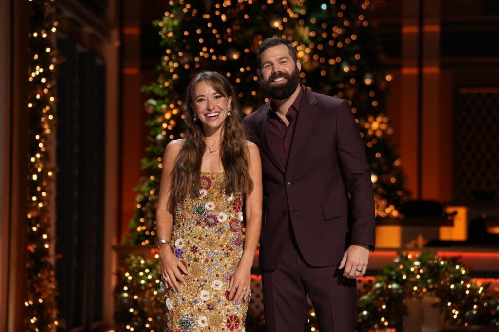 Lauren Daigle and Jordan Davis host “CMA Country Christmas" ; Photo by Josh Brasted/CMA
