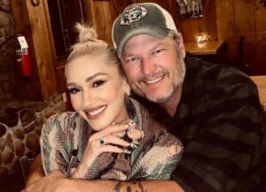 Gwen Stefani, Blake Shelton; Photo via Instagram