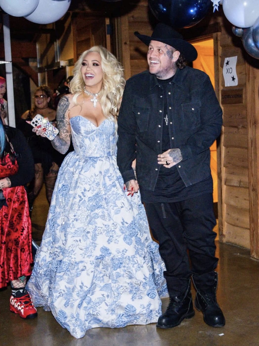 Jelly Roll’s Daughter, Bailee Ann, Surprises Him and Bunnie XO With the