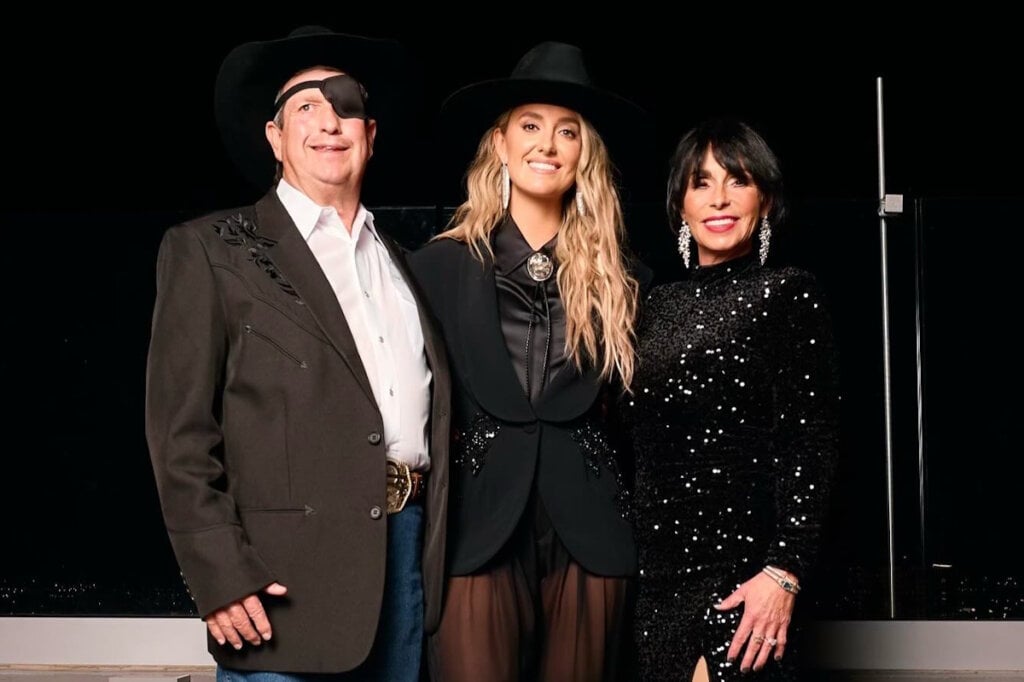 Lainey Wilson with her Dad, Brian, and Mom, Michelle; Photo Courtesy Lainey Wilson