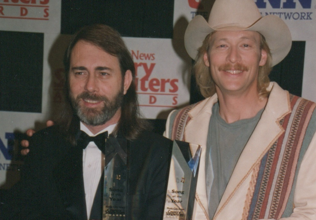Alan Jackson with Jim McBride; Photo Courtesy of Alan Jackson
