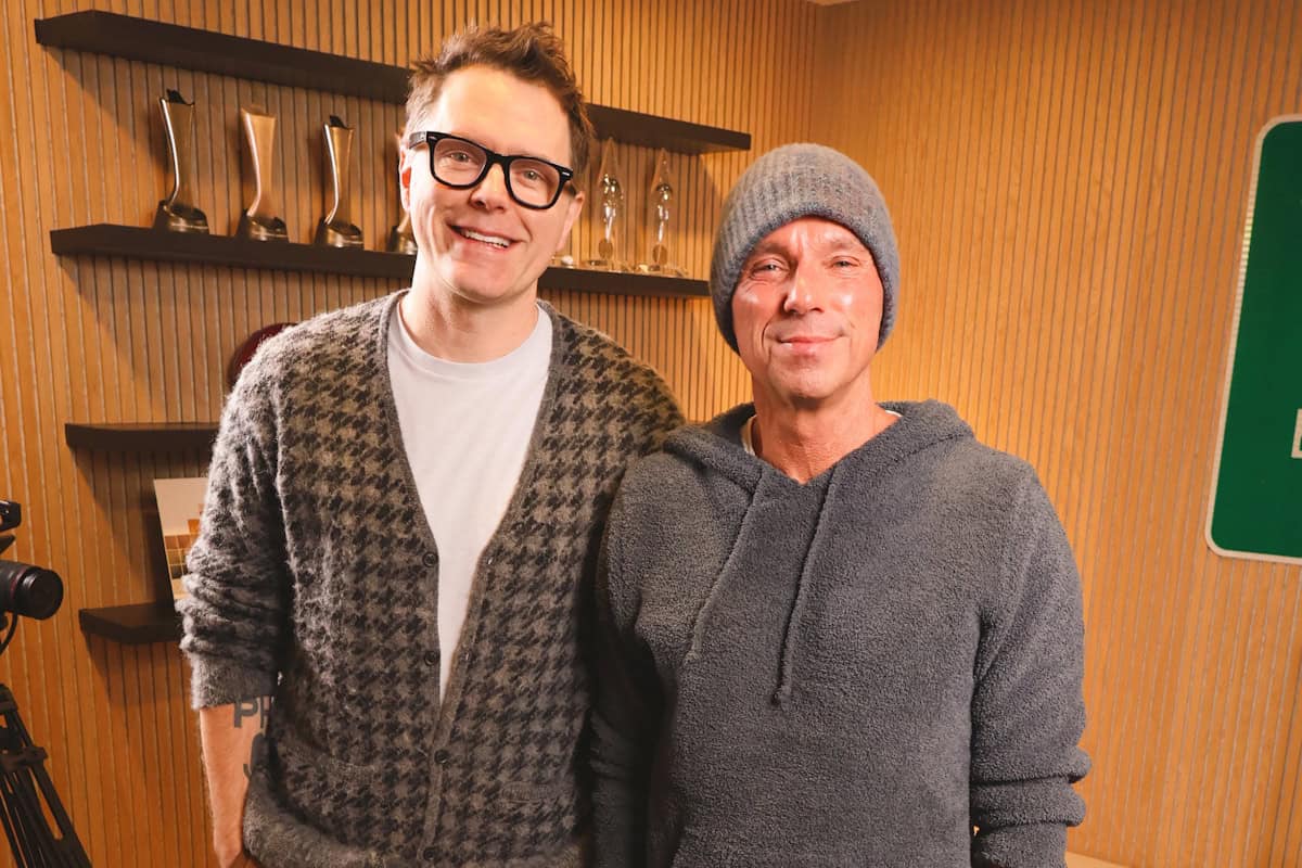 Bobby Bones with Kenny Chesney; Photo Provided