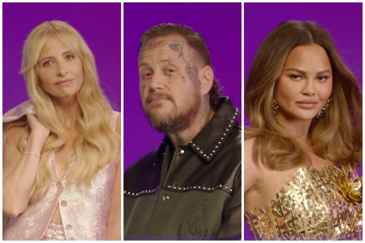 Sarah Michelle Gellar, Jelly Roll, Chrissy Teigen; Photos Courtesy of Netflix