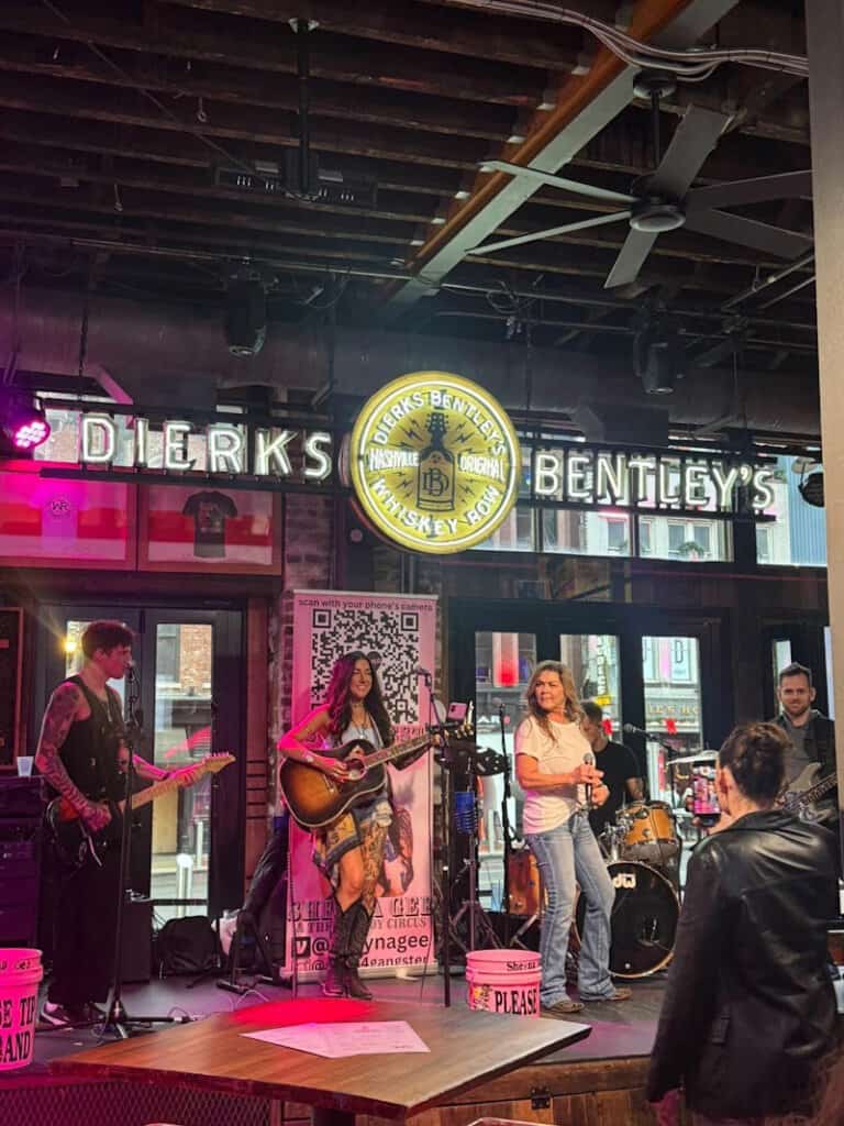 Sheyna Gee with Gretchen Wilson; Photo Provided 
