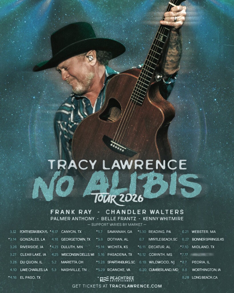 Tracy Lawrence No Alibis Tour Admat