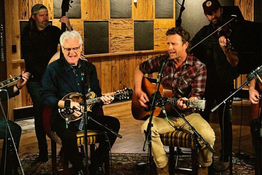 Dierks Bentley, Ricky Skaggs; Photo Courtesy of Facebook