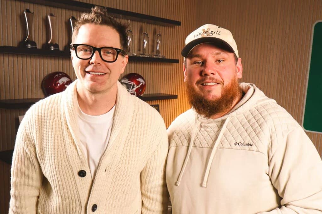 Bobby Bones, Luke Combs; Photo Provided