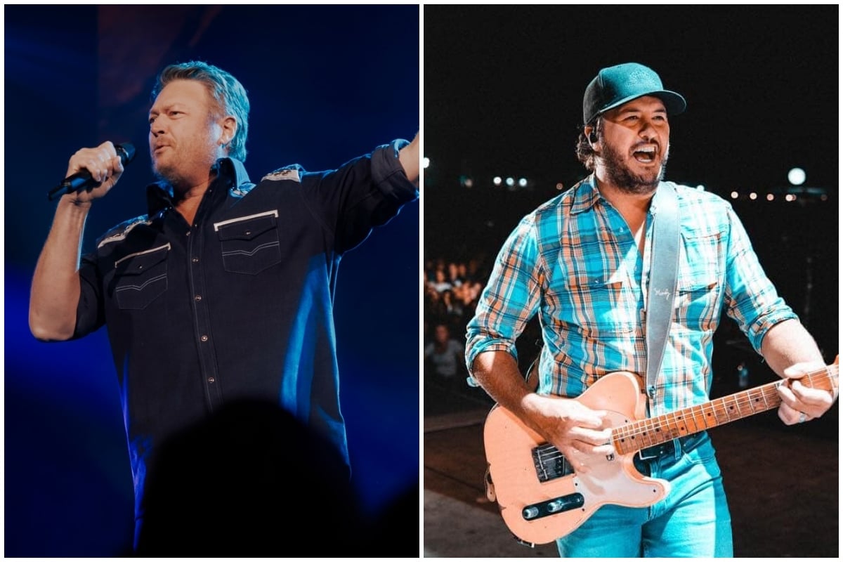 Blake Shelton, Luke Bryan; Photos Provided