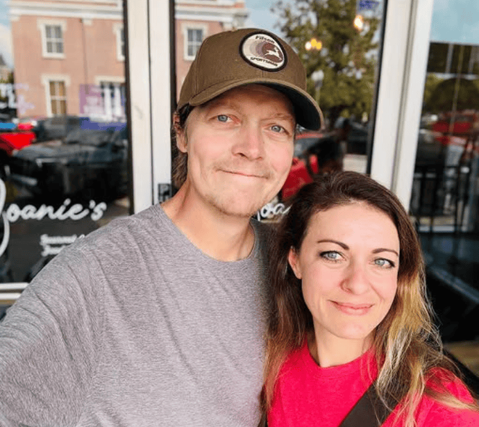 Brad Arnold and Wife, Jen; Photo via Instagram