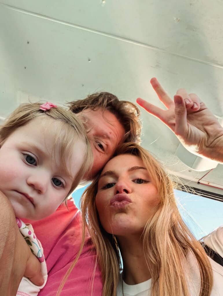 Emmy Russell and Family; Photo via Instagram