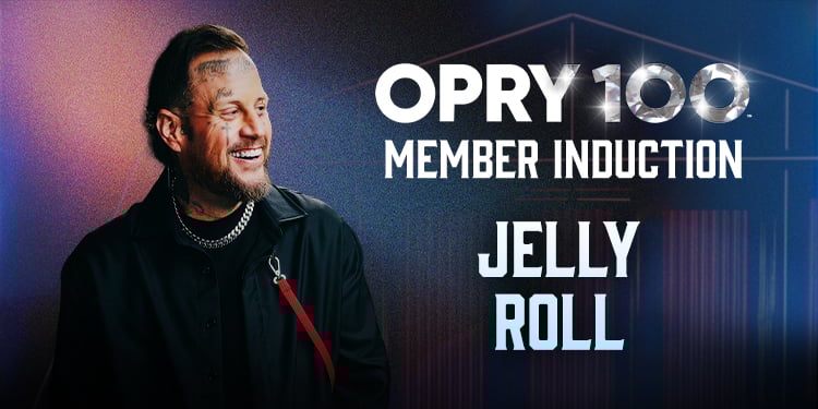 Jelly Roll to Be Inducted Into Grand Ole Opry March 10