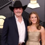 Zach Top and Amelia Taylor attends the 68th GRAMMY Awards on February 01, 2026 in Los Angeles, California; Photo by John Shearer/Getty Images for The Recording Academy