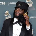 Shaboozey, winner of the Best Country Duo/Group Performance for “Amen”, poses in the press room during the 68th GRAMMY Awards at Crypto.com Arena on February 01, 2026 in Los Angeles, California.; Photo by Leon Bennett/Getty Images for The Recording Academy