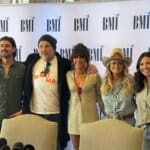 Ella Langley's double No. 1 party; (L to R) Johnny Clawson, Luke Dick, Ella Langley, Miranda Lambert, Joybeth Taylor