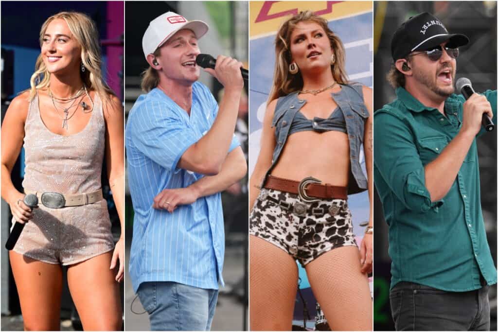 Ashley Cooke, Cooper Alan, Dasha, Drew Baldridge; Photos Courtesy CMA