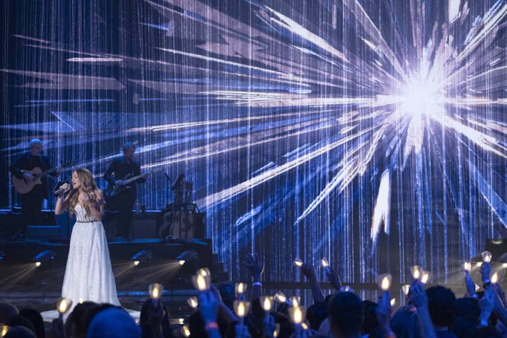 Carrie Underwood; Photo by Disney/Eric McCandless