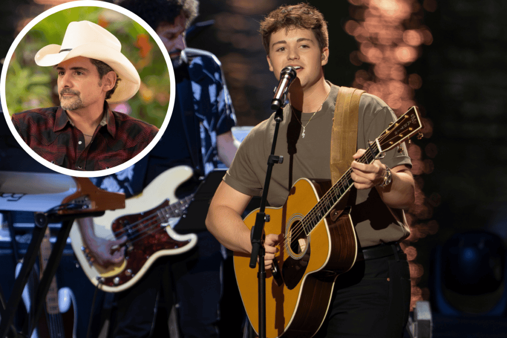 Brad Paisley, Lucas Leon; Photos by Disney/Eric McCandless