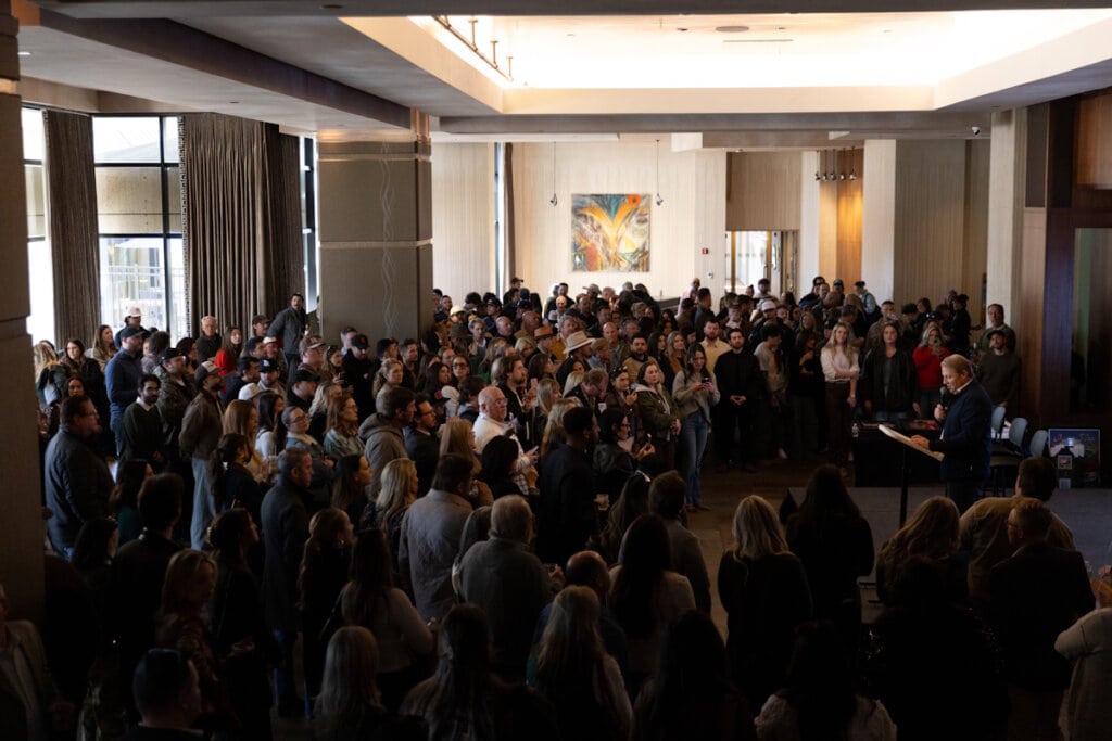 Crowd at Ella Langley No.1 Party: Katie Mathis for BMI 