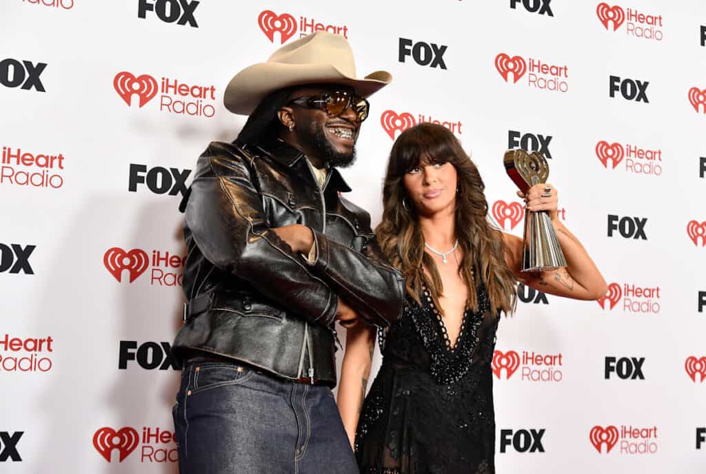 Shaboozey, Ella Langley; Photo by Scott Kirkland/FOX. 