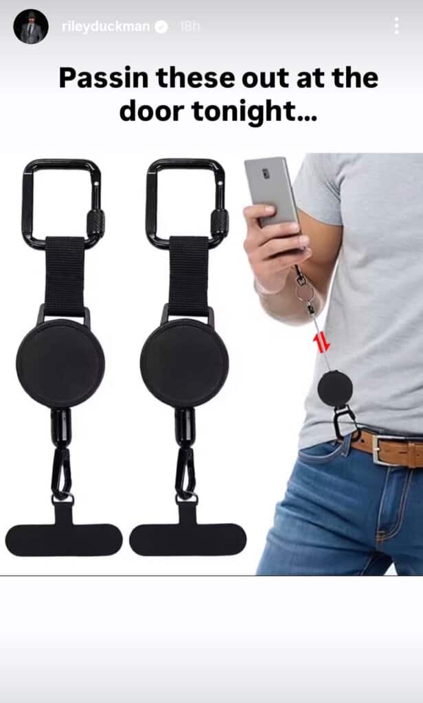 Riley Green; Instagram Stories