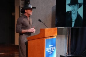 Tim McGraw; Photo by John Russell/CMA