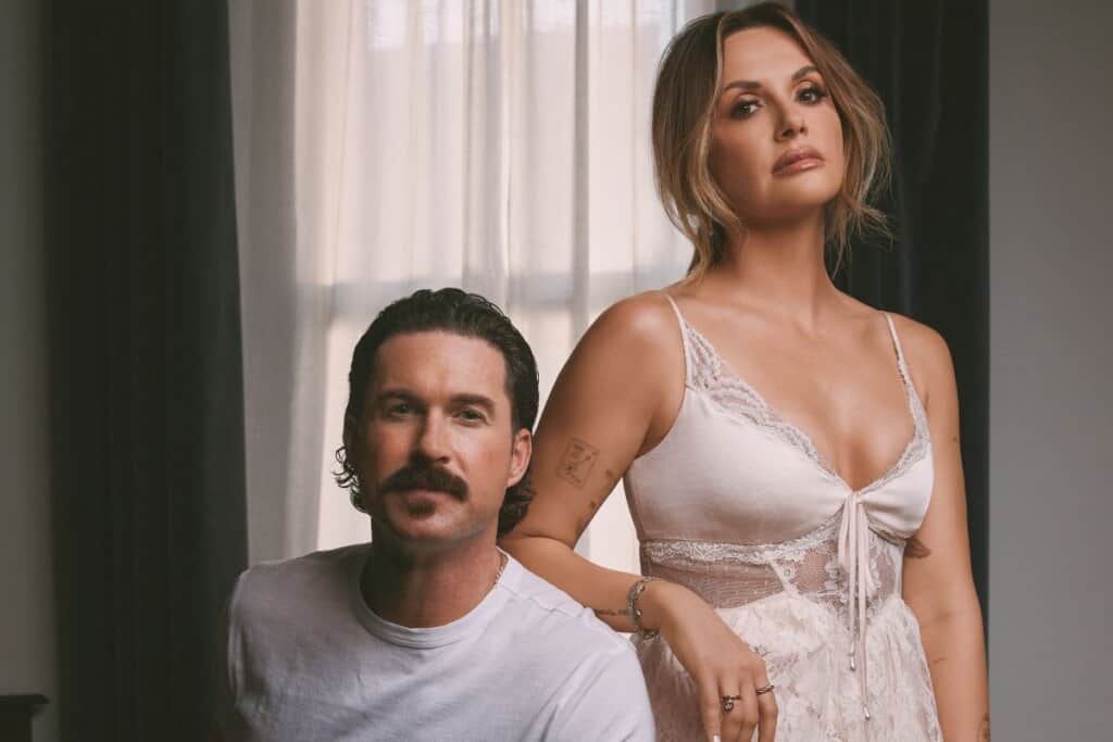 Riley Green, Carly Pearce; Photo by John Shearer