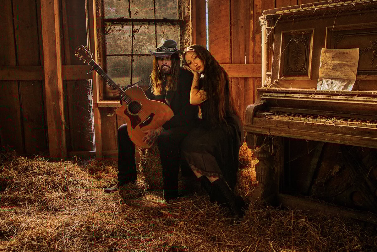 Billy Ray Cyrus, Noah Cyrus; Photo by Derrek Kupish