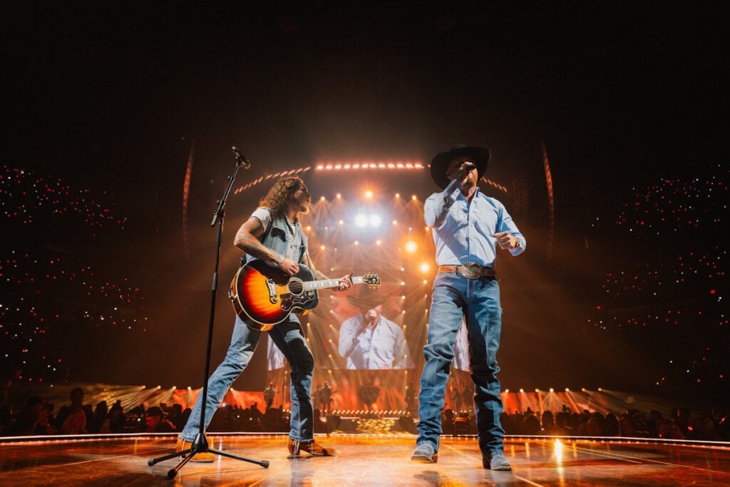 Brandon Lake, Cody Johnson; Photo by Tim Womble