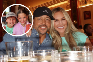 Jason Aldean, Brittany Aldean, Memphis and Navy; Photos via Instagram