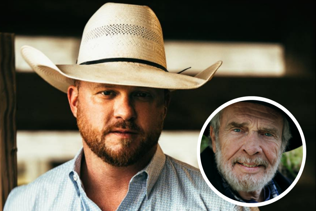 Cody Johnson, Merle Haggard; Photos Provided