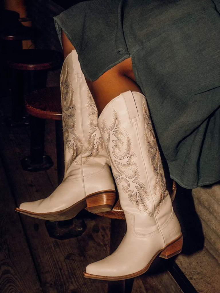 DSW - Frye & Co. Irlene Tall Deco Stitch Western Boot