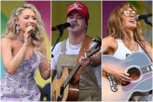 Emily Ann Roberts, Zach John King, Laci Kaye Booth; Photos Courtesy CMA