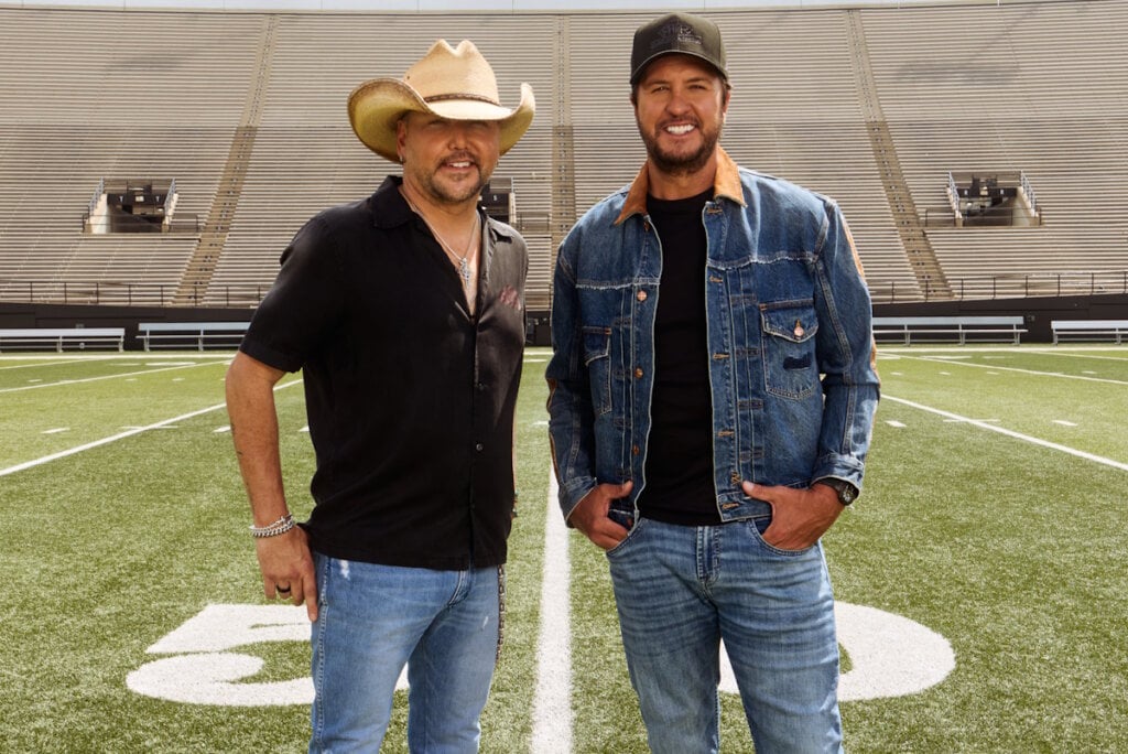 Jason Aldean, Luke Bryan; Photo by Matthew Paskert