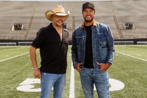 Jason Aldean, Luke Bryan; Photo by Matthew Paskert