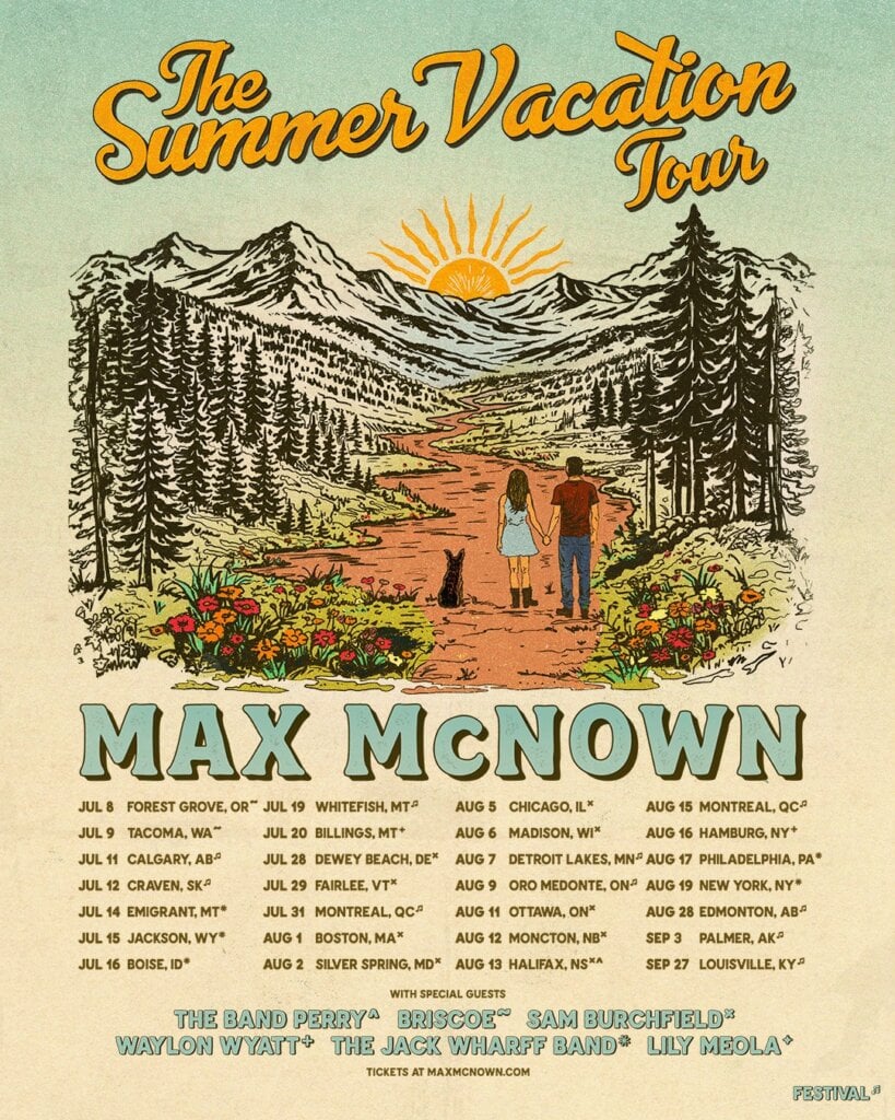 Max McNown - The Summer Vacation Tour