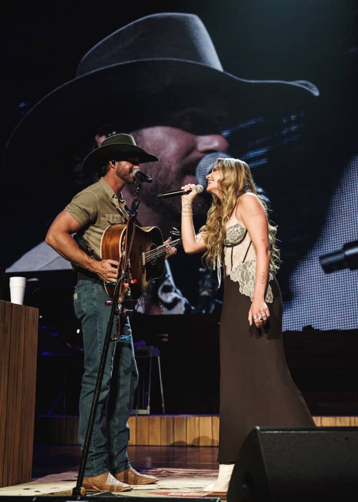 Riley Green, Carly Pearce; Photo by Austin Screws 