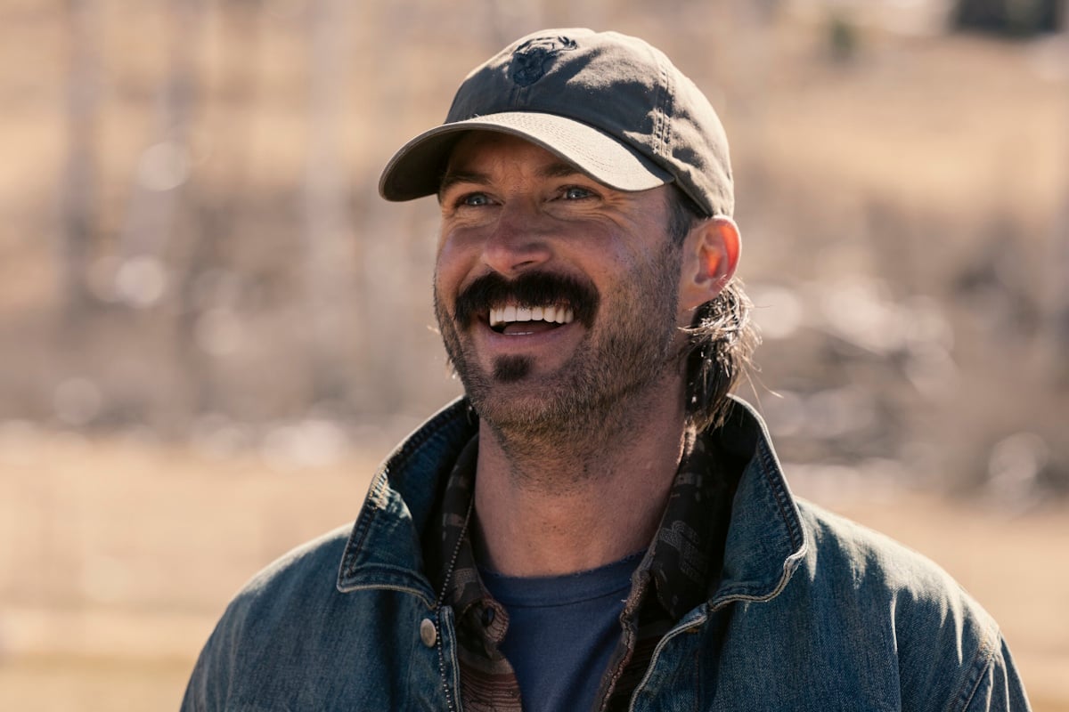 Riley Green as Garrett. Photo: Fred Hayes/CBS ©2025 CBS Broadcasting, Inc.