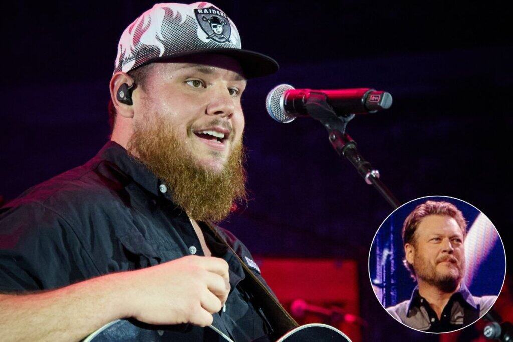 Luke Combs, Blake Shelton; Photo Provided