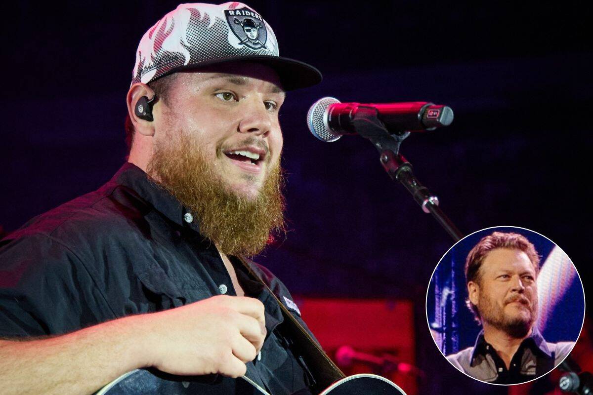 Luke Combs, Blake Shelton; Photo Provided
